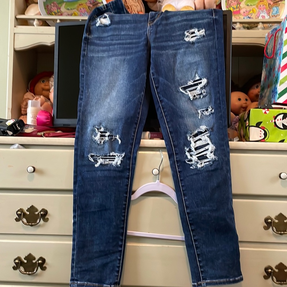 American Eagle jegging crop